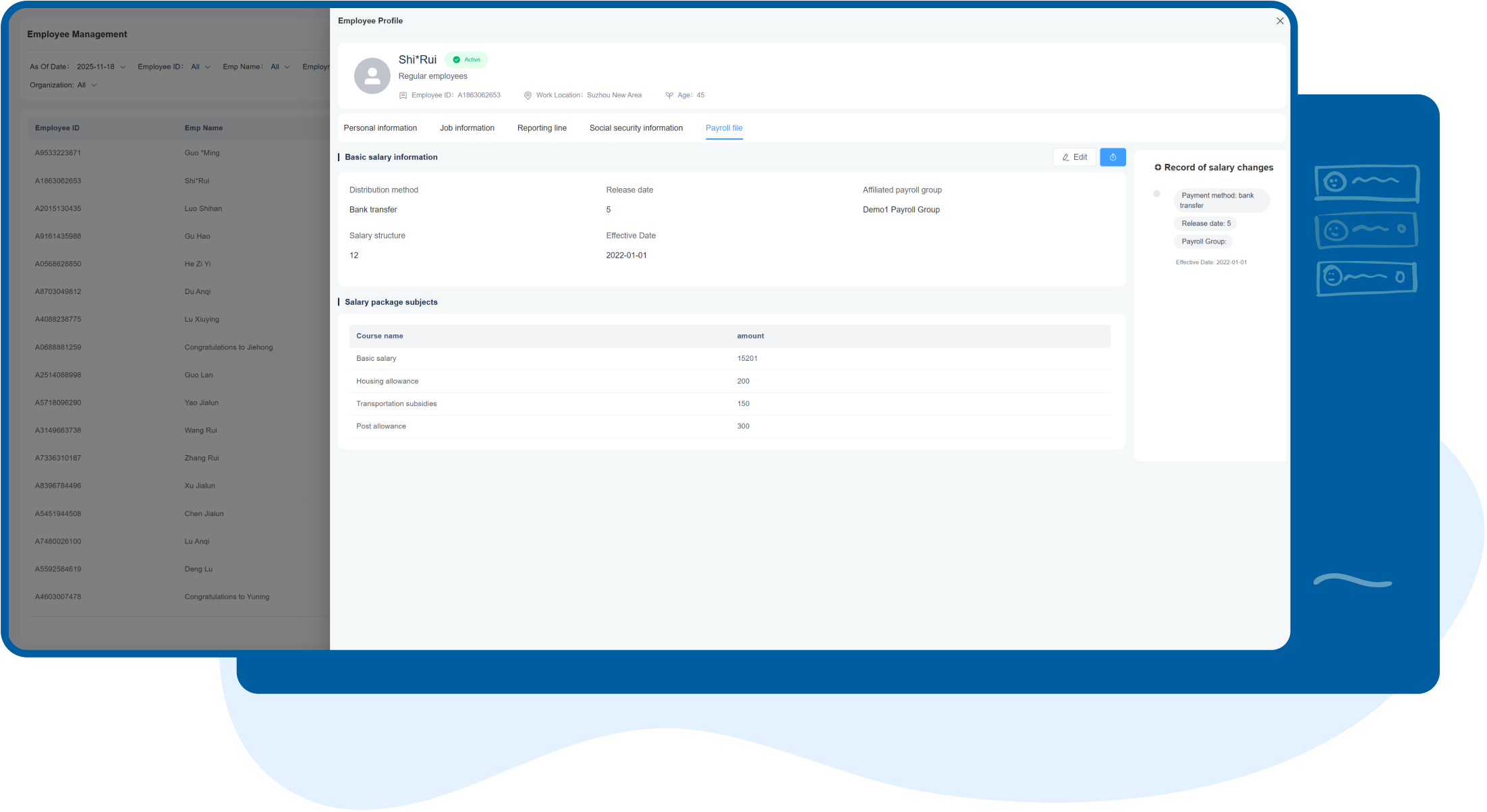 Core HR Dashboard