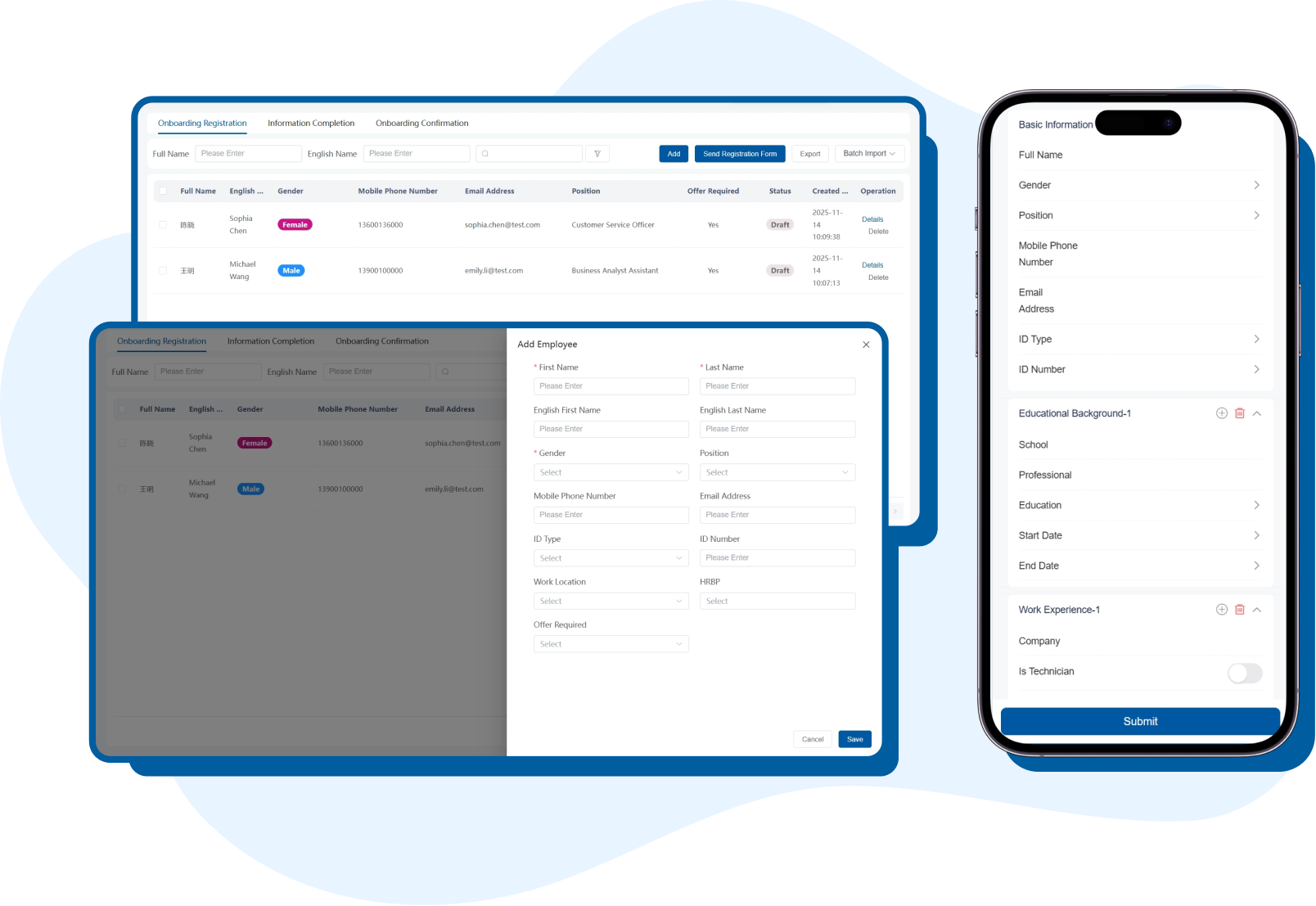 Time & Attendance Illustration